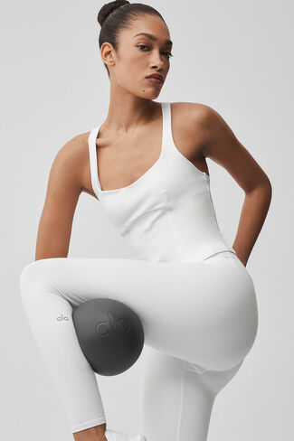 مشد ألو يوجا إيربراش سباركس فلاي تانك - أبيض in Kuwait