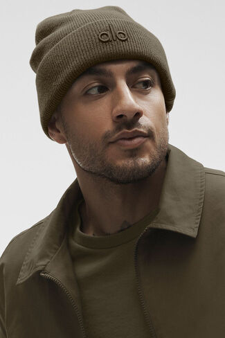 قبعة ألو يوجا البارزة - شجرة الزيتون - شجرة الزيتون / مقاس واحد in Kuwait