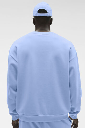 بلوفر Alo Yoga Accolade برقبة دائرية - أزرق بروفانس فاتح in Kuwait