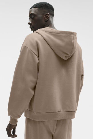 هودي Alo Yoga Accolade بسحاب كامل - جرافيل in Kuwait