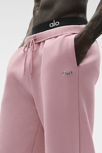 بنطلون رياضي Alo Yoga Accolade - وردي عتيق in Kuwait