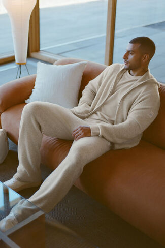 بنطال آلو يوجا صوف كشمير نيو كلاس - شوفان هيذر in Kuwait