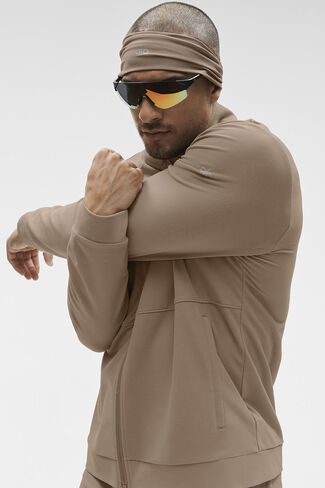 ألو يوجا كونكر ماكس رقبة وهمية بسحاب كامل - حصى in Kuwait