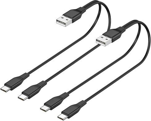 شاحن تدفئة اليد مكون من قطعتين لتدفئة اليد الكهربائية المغناطيسية من OCOOPA، كابل شحن USB C 2 في 1 مع محول طاقة in Kuwait