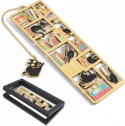 Metal Enamel Silly Goose Bookmark - Funny Animal Bookmarks Gifts with Geese Charm, Cool Book Lover Present for Men Women Friend Teacher Birthday Christmas Graduation (Silly Goose) in Saudi Arabia