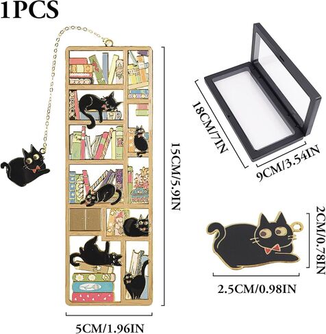 Metal Enamel Silly Goose Bookmark - Funny Animal Bookmarks Gifts with Geese Charm, Cool Book Lover Present for Men Women Friend Teacher Birthday Christmas Graduation (Silly Goose) in Saudi Arabia
