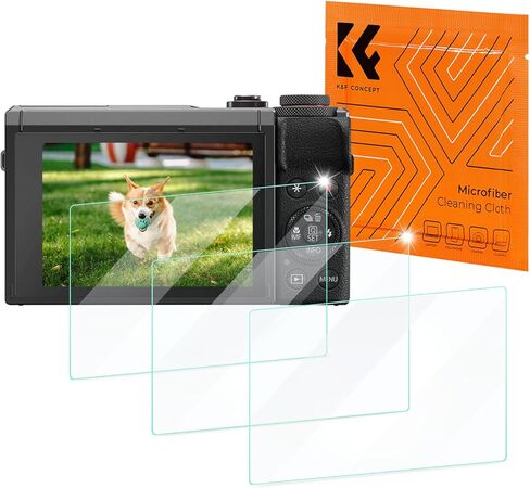 K&F Concept Rebel T7 T6 Screen Protector for Canon EOS Rebel T7 T6 T5 DSLR Camera & Hot Shoe Cover in Saudi Arabia