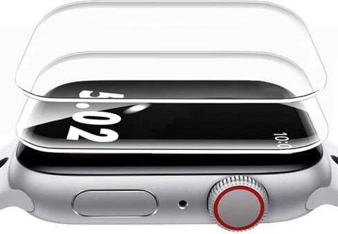 ZPIAR 2 Pack Tempered Glass Screen Protector 42mm for Apple Watch Series 11/10, Full Screen Coverage, Anti-Scratch, Bubble Free, Waterproof, HD iWatch Film in Kuwait