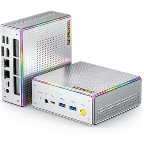 PELADN Mini PC Intel Core i7-12650H(Up to 4.7Ghz),Mini Computers 32GB RAM 1TB M.2 PCIe 3.0 NVMe 2280 SSD Mini Desktop Computers, WiFi6/Bluetooth5.2/4K DP HDMI Type-C USB4 for Home Office in Kuwait