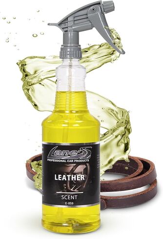 معطرات هواء السيارة الفاخرة من Lane - قاعدة مائية برائحة الفراولة - 4 أونصة تزيل الروائح الكريهة للحيوانات الأليفة والأطعمة من الجلود الداخلية للسيارة، والسجاد، والمفروشات، رائعة للسيارات والشاحنات وسيارات الدفع الرباعي والمركبات الترفيهية والمزيد in Kuwait