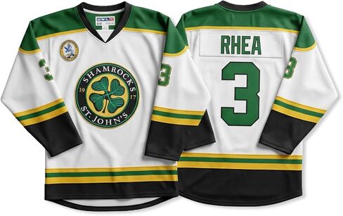 Ross The Boss Rhea #3 Hockey Jersey – Stitched Letters & Numbers, Authentic Apparel, Breathable Polyester, S – 5XL in Saudi Arabia
