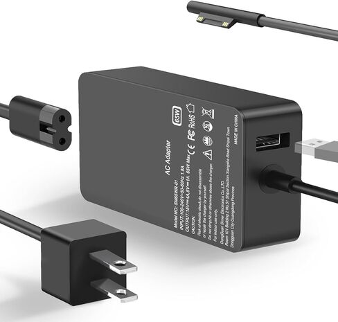 بديل شاحن USB C بقدرة 65 وات لجهاز Lenovo Chromebook، وThinkPad Yoga، وHP، وDell، وAsus، وSamsung، وAcer، وGoogle، ومحول سلك طاقة للكمبيوتر المحمول من النوع C للشحن السريع، وكابل بطول 10 أقدام in Kuwait