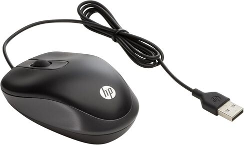 HP USB Travel Mouse - mice (USB, Travel, Pressed Buttons, Wheel, Optic in Saudi Arabia