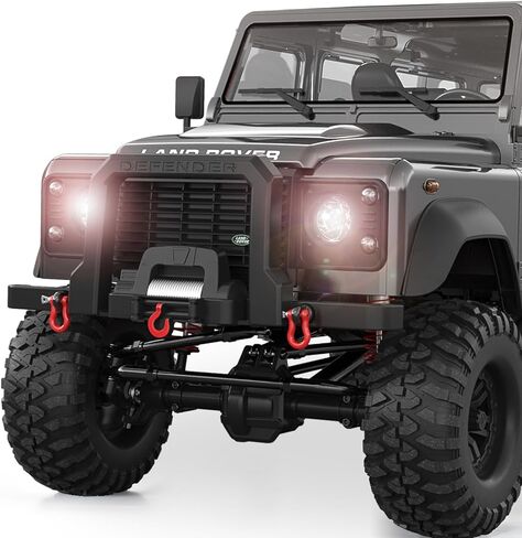 Double E 1/8 Land Rover Defender D110 RC Crawler Truck ، 4x4 Offroad هواية مع 550 محرك ، للبالغين E101 in Kuwait