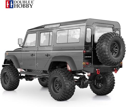 Double E 1/8 Land Rover Defender D110 RC Crawler Truck ، 4x4 Offroad هواية مع 550 محرك ، للبالغين E101 in Kuwait