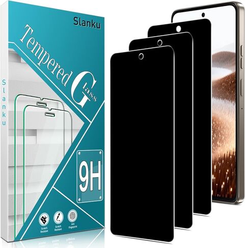 Slanku (3 Pack Tempered Glass for Moto G 5G 2024 Screen Protector, Touch Sensitivity, Scratch Resistant, Bubble Free, Case Friendly in Saudi Arabia
