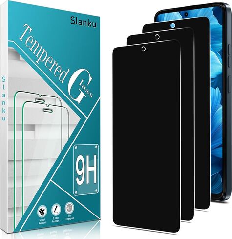 Slanku (3 Pack Tempered Glass for Moto G 5G 2024 Screen Protector, Touch Sensitivity, Scratch Resistant, Bubble Free, Case Friendly in Saudi Arabia