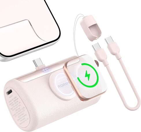 RORRY PalmGo Portable Charger Power Bank 10000mAh 3-in-1 Mini Battery Pack in Kuwait