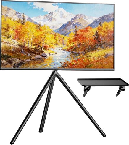 Pegzone Modern Swivel Easel TV Stand for 45-65 inch Screen up to 88 lbs in Kuwait