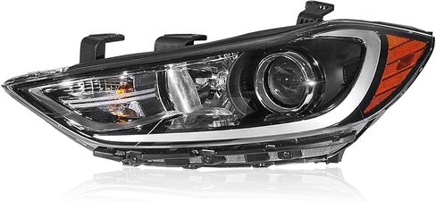 TODO Headlight Assembly Compatible with 2017 2018 Elantra | Right Passenger Side in Saudi Arabia