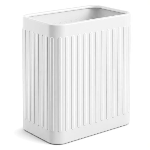 سلة القمامة الصغيرة الحمام ، 2.1 جالون سوداء الحمام ، سلة نفايات من الفولاذ المقاوم للصدأ للمكتب ، تحت مكتب ، غرفة نوم ، رف ، أسود غير لامع in Kuwait