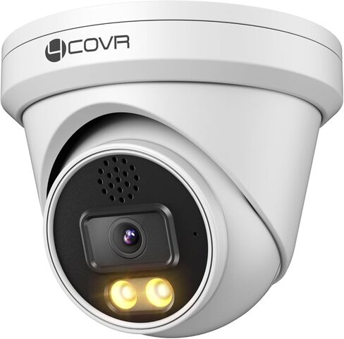 4K PoE Dome Camera with Spotlight Color Night Vision, 8MP Wired Surveillance IP Security Camera Outdoor, Smart AI Human/Vehicle Detection, Two-Way Talk, Up to 256GB microSD Card, LY97KA8MA in Saudi Arabia