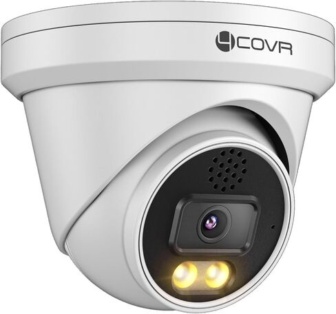 4K PoE Dome Camera with Spotlight Color Night Vision, 8MP Wired Surveillance IP Security Camera Outdoor, Smart AI Human/Vehicle Detection, Two-Way Talk, Up to 256GB microSD Card, LY97KA8MA in Saudi Arabia