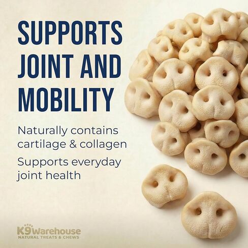 Pig Snout Puffs for Dogs - 100% Natural, Single Ingredient Treats - Grain and Rawhide Free Chews - Rich in Omega 3 - Promotes Healthy Teeth and Gums - High in Protein - Best for All Breeds in Saudi Arabia
