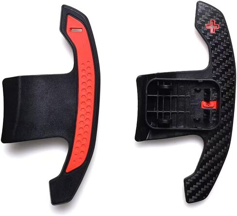 Car Carbon Fiber Paddle Shifters for BMW G20 G30 F20 F30 F34 F12 F01 F48 F25 F26 F15 F16 2017 2018 2019, Steering Wheel Paddles (Blue) in Saudi Arabia