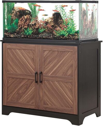 unipaws 20-40 gallon Fish Tank Stand , Aquarium Stand with Storage Cabinet in Saudi Arabia
