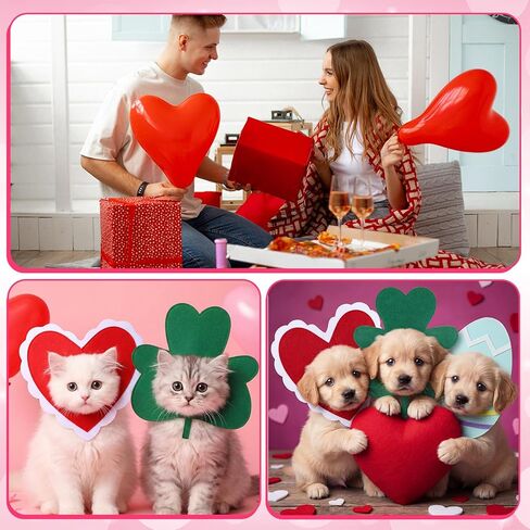 مجموعة قبعة عيد الحب وعيد القديس باتريك وعيد الفصح للكلاب وحفلات العطلات وإكسسوارات أغطية الرأس للحيوانات الأليفة ومجموعة زينة الحفلات (كبير) in Kuwait
