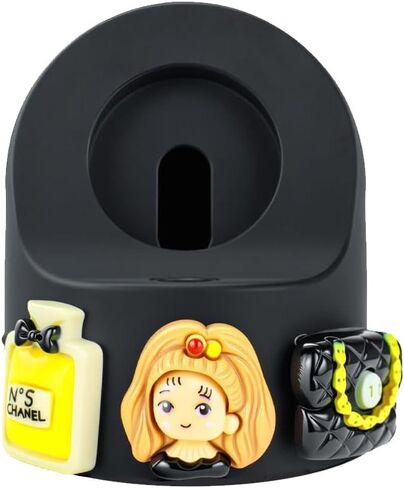 Charger Stand for Apple Watch, Cute Mouse Charger Stand Holder Compatible with Apple Watch Series Ultra/8/SE2/7/6/SE/5/4/3/2/1 (49/45/44/42/41/40/38mm), Silicone Desk iWatch Charging Dock Organizer in Saudi Arabia