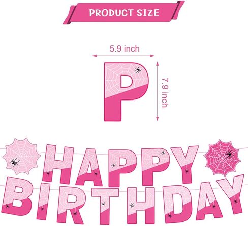 لافتة حفلات عيد ميلاد على شكل شبكة عنكبوت شبح، أعلام عنكبوت أرجوانية أعلام أعياد ميلاد على شبكة عنكبوت مربوطة مسبقًا لوازم الحفلات (أرجواني) in Kuwait