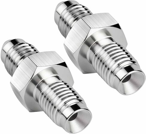 3AN ذكر إلى 3AN 3/8-24 ذكر مقلوب مقلوب محول الفرامل الفولاذ المقاوم للصدأ موصل in Kuwait