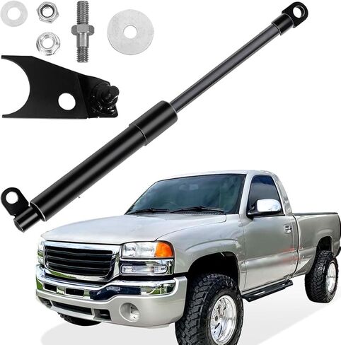 Tailgate Assist Shock Fit for 2007-2018 Chevy Silverado/GMC Sierra 1500 & 2007-2019 HD 2500/3500, Slow-Drop Truck Tail Gate Shock Damper Bolt on Chevy/GMC (1PC) in Kuwait