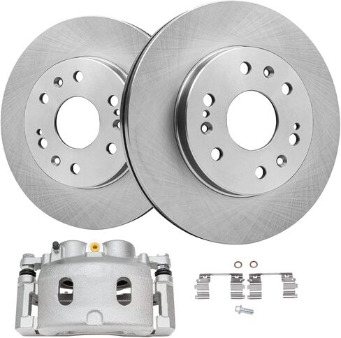 محور ديترويت - مجموعات الفرامل الخلفية لـ 2015-2021 Ford Transit-150 2015-2020 Transit-250 2015-2019 Transit-350، وسادات فرامل قرصية دوارة من السيراميك 2016 2017 2108 بديلة in Kuwait