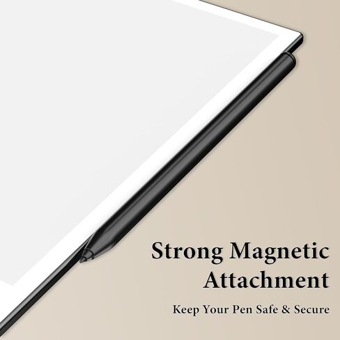 NTHJOYS Magnetic EMR Stylus Compatible with Remarkable 2 Pen, Replacement Stylus for Remarkable 2/1/ with Eraser, 4096 Pressure Levels, Palm Rejection & 5 Tilt Support with Eraser, Silver in Saudi Arabia