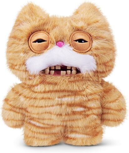 Fuggler Alley Cats 9-Inch Plush Toy (Wrinkle Mcstinkles) by ZURU – Funny Ugly Monster Stuffed Animal with Human-Like Teeth, Collectible Plush for Kids, Tweens, Teens, Adults & Cat-Loving Weirdos in Saudi Arabia