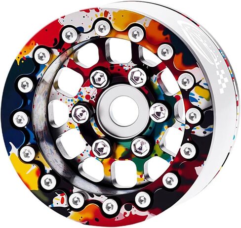 4 قطعة طبق عميق الألومنيوم 1.55 بوصة عجلات محاور ل 1/10 RC محوري AX90069 D90 TF2 Tamiya CC01 1/18 UTB18 كابرا عربات التي تجرها الدواب ترقيات in Saudi Arabia