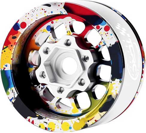 4 قطعة طبق عميق الألومنيوم 1.55 بوصة عجلات محاور ل 1/10 RC محوري AX90069 D90 TF2 Tamiya CC01 1/18 UTB18 كابرا عربات التي تجرها الدواب ترقيات in Saudi Arabia