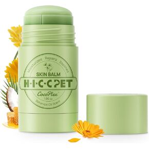 بلسم جلد الحيوانات الأليفة من HICC للكلاب والقطط، علاج طبيعي تمامًا للبقع الساخنة للكلاب، مرطب للبشرة الجافة والمتقشرة والمتهيجة، بلسم آمن للكلاب للبشرة والأقدام والأنف (1.76 أونصة) in Kuwait