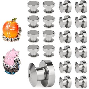 50 قطعة من دبابيس المينا المغناطيسية لتحويل دبوس المينا إلى أداة تحويل مغناطيس الثلاجة للثلاجة للمنزل والمكتب والسبورة البيضاء وديكور الثلاجة والهدايا، دبابيس المينا غير متضمنة in Kuwait