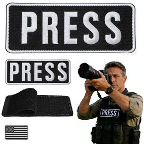 Patch Set – for Backpacks, Jackets, Vest, or Uniform – Embroidered Patches Hook Back & Star Flag for Duty, Tactical Training, and Everyday Gear in Saudi Arabia