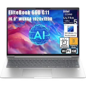 HP New Business Laptop with Microsoft Office, Intel Core i5-1235U 10-core Processor, 15.6" FHD LED Display, 16GB RAM, 512GB SSD, Ultra Quiet Design, SD Card Reader, Wi-Fi 6, Windows 11 Pro, WOWPC USB in Kuwait