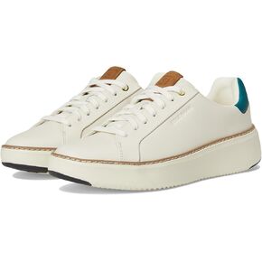 حذاء رياضي نسائي من Cole Haan Grandpro Topspin، جلد أبيض اللون، 9 in Kuwait