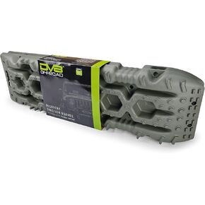 DV8 Offroad Offroad Traction Boards Compatible with Trucks, Car, SUV, & UTV's | Set of 2 Boards | 10 Ton Weight Rating | Sand, Mud, & Snow | Stackable | Storage Bag Included in Saudi Arabia