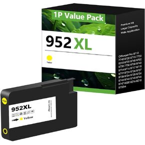 خراطيش حبر 952XL بديلة لحزمة كومبو خراطيش الحبر HP 952XL 952 XL لـ Officejet Pro 8720 8710 8715 8740 8730 8210 8725 8702 7720 8216 8700 8200 8716 (BK C M Y) in Kuwait