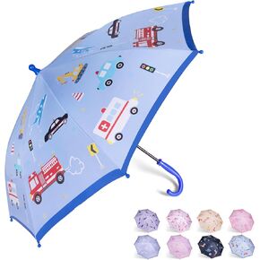 عبوتان من مظلات الأطفال، مظلة للأطفال الصغار للفتيات من سن 3 إلى 10 سنوات، مع حجم مثالي لقوس أكبر 35 بوصة، مقاومة للرياح وحماية من الأشعة فوق البنفسجية/الشمس، مع مقبض بخطاف سهل الإمساك، وردي وحيد القرن وأرجواني in Kuwait