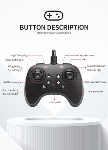 Foam Remote Control Fighter Jet Drone - 4-Axis Stunt RC Quadcopter with LED Light, Auto Hover, 360°Flip, Rechargeable Anti-Fall Foam Glider, Easy-to-Fly Aircraft Toy (L27 Green) in Saudi Arabia