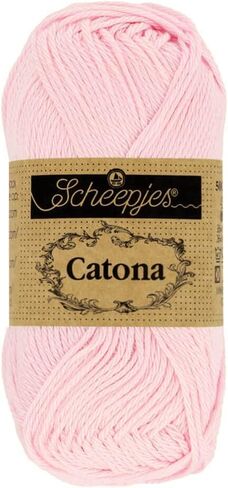 Scheepjes Catona 50g - 130 Old Lace Ecru Crochet and Knitting Yarn in Saudi Arabia
